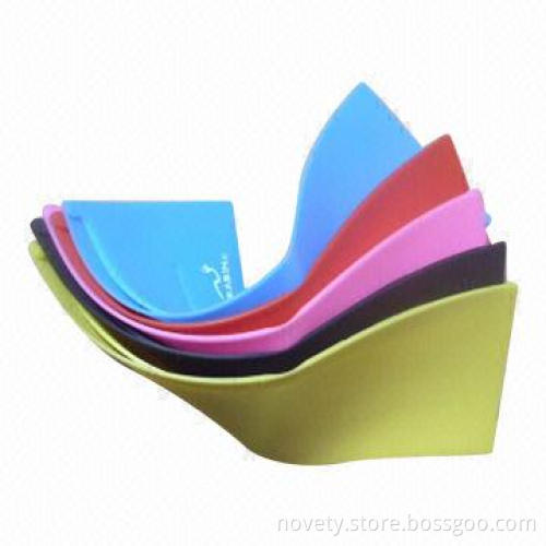 Foldable Silicone Wallets, Various Colors are Available, Measures 21 x 9.5 x 0.3cm